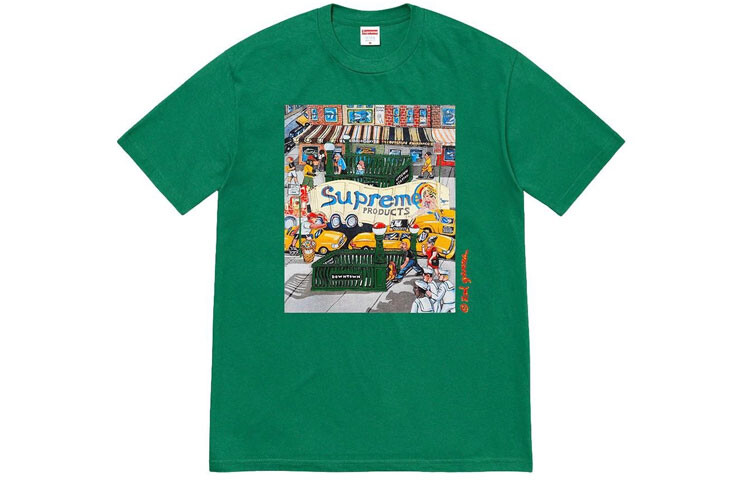 Футболка унисекс Supreme, зеленый
Футболка унисекс Supreme, зеленый