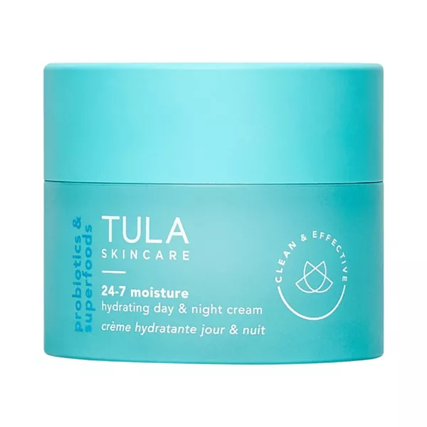24-7 увлажняющий дневной и ночной крем Tula Skincare, 43 гр
24-7 увлажняющий дневной и ночной крем Tula Skincare, 43 гр