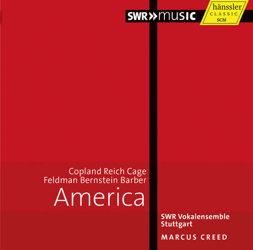 CD диск Copland / Reich / Swr Vokalensemble Stuttgart: America 
CD диск Copland / Reich / Swr Vokalensemble Stuttgart: America
