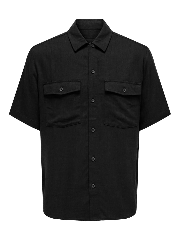 Рубашка ONLY & SONS, черный
Рубашка ONLY & SONS, черный