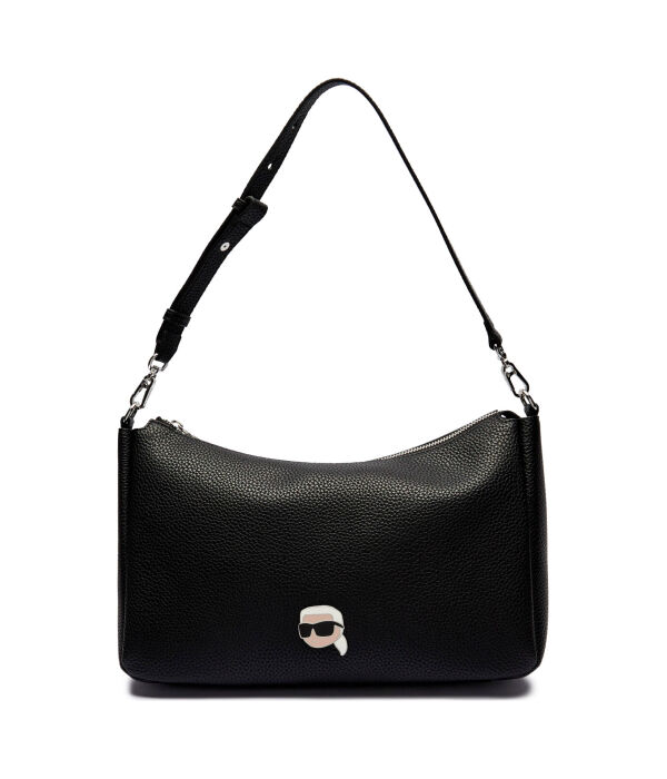 Сумка женская Karl Lagerfeld Ikon Pebble на плечо с логотипом бренда, черный
Сумка женская Karl Lagerfeld Ikon Pebble на плечо с логотипом бренда, черный