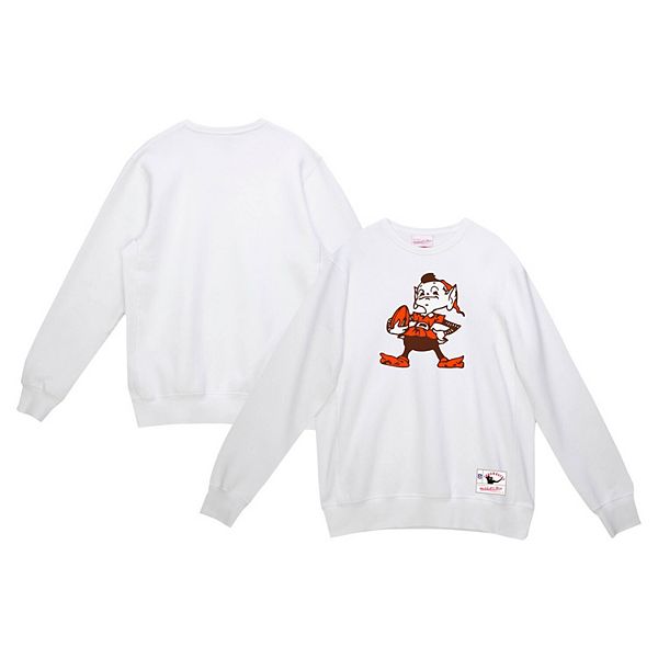 Мужской белый свитшот cleveland browns basic fleece Mitchell & Ness
Мужской белый свитшот cleveland browns basic fleece Mitchell & Ness