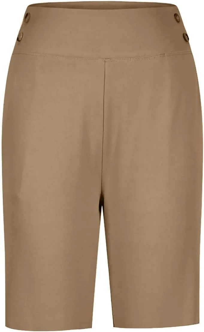 Бермуды для женщин с карманами, коленной длины, stretchy, high waisted, для тренировок и йоги AQAYL
Бермуды для женщин с карманами, коленной длины, stretchy, high waisted, для тренировок и йоги AQAYL