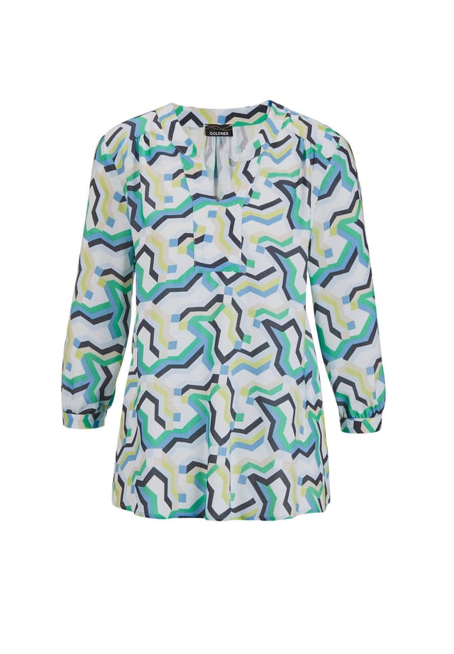 Короткий размер: блузка-туника Goldner, мультиколор
Короткий размер: блузка-туника Goldner, мультиколор