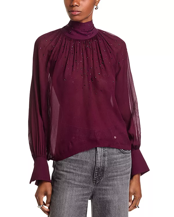 Блузка Noor с кристаллами Generation Love, красный
Блузка Noor с кристаллами Generation Love, красный