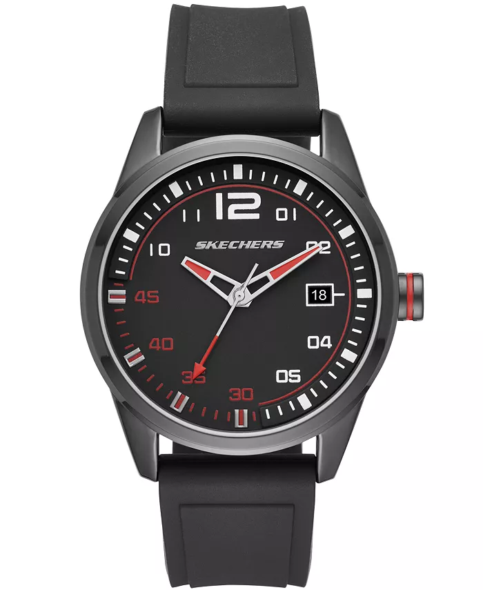 Мужские кварцевые аналоговые часы Slauson 45MM с датой, черные Skechers, черный
Мужские кварцевые аналоговые часы Slauson 45MM с датой, черные Skechers, черный