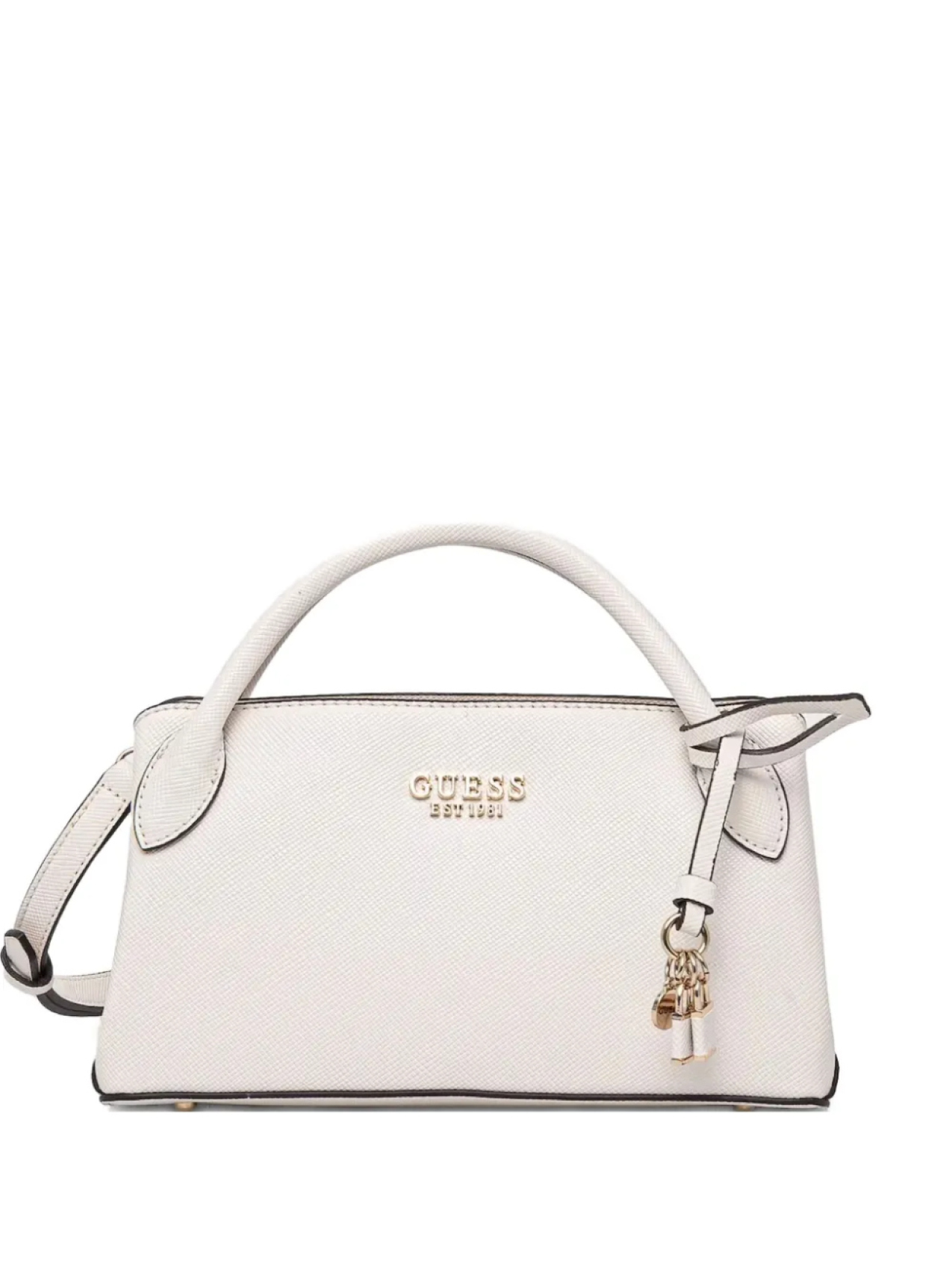 GUESS USA каркасная сумка-тоут, белый 
GUESS USA каркасная сумка-тоут, белый