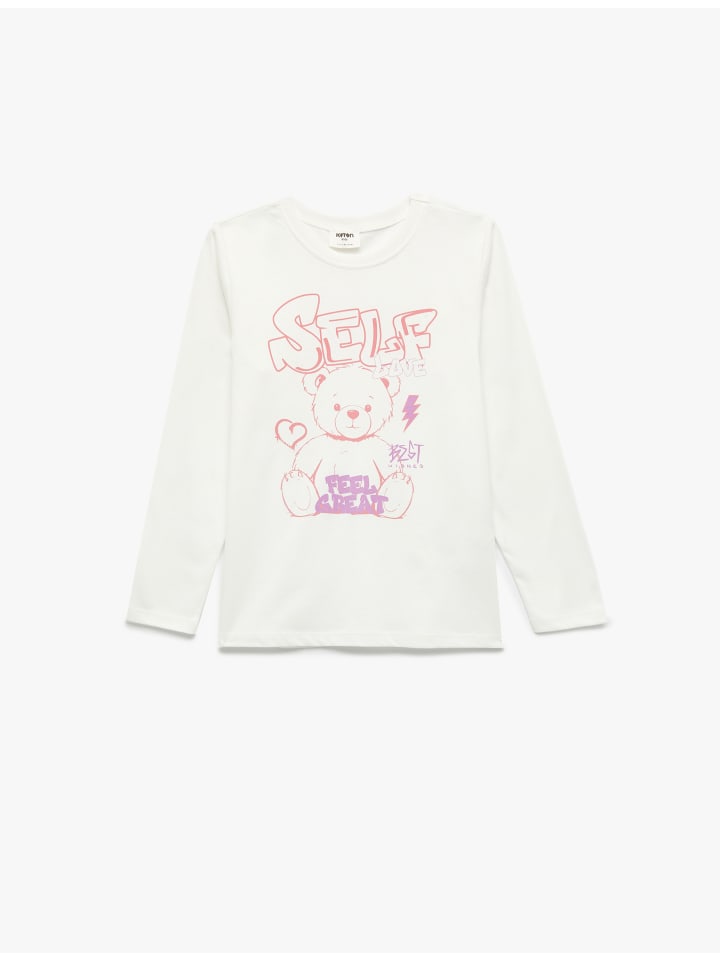 Футболка LS цвета экрю KOTON
Футболка LS цвета экрю KOTON