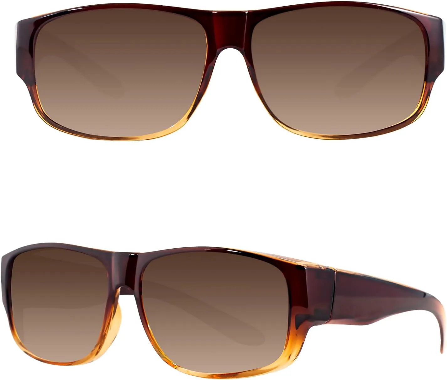 Солнцезащитные очки MAXJULI, надеваемые поверх обычных очков, для мужчин и женщин, поляризованные, обтекаемой формы, модель 8239, Gradient Brown+gradient Brown
Солнцезащитные очки MAXJULI, надеваемые поверх обычных очков, для мужчин и женщин, поляризованные, обтекаемой формы, модель 8239, Gradient Brown+gradient Brown