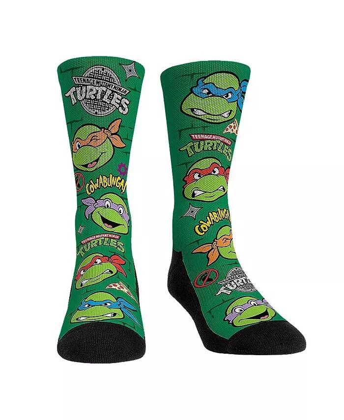 Мужские и женские носки Teenage Mutant Ninja Turtles All Over Icons Crew Socks Rock 'Em, мультиколор 
Мужские и женские носки Teenage Mutant Ninja Turtles All Over Icons Crew Socks Rock 'Em, мультиколор