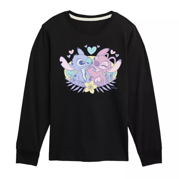 Футболка с длинными рукавами и принтом «Лило и Стич» для мальчиков 8-20 лет Disney, черный
Футболка с длинными рукавами и принтом «Лило и Стич» для мальчиков 8-20 лет Disney, черный