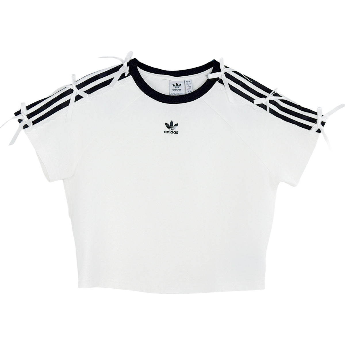 Футболка Adidas Originals 3-Stripes Cali Short Sleeve Tee, белый/бант
Футболка Adidas Originals 3-Stripes Cali Short Sleeve Tee, белый/бант