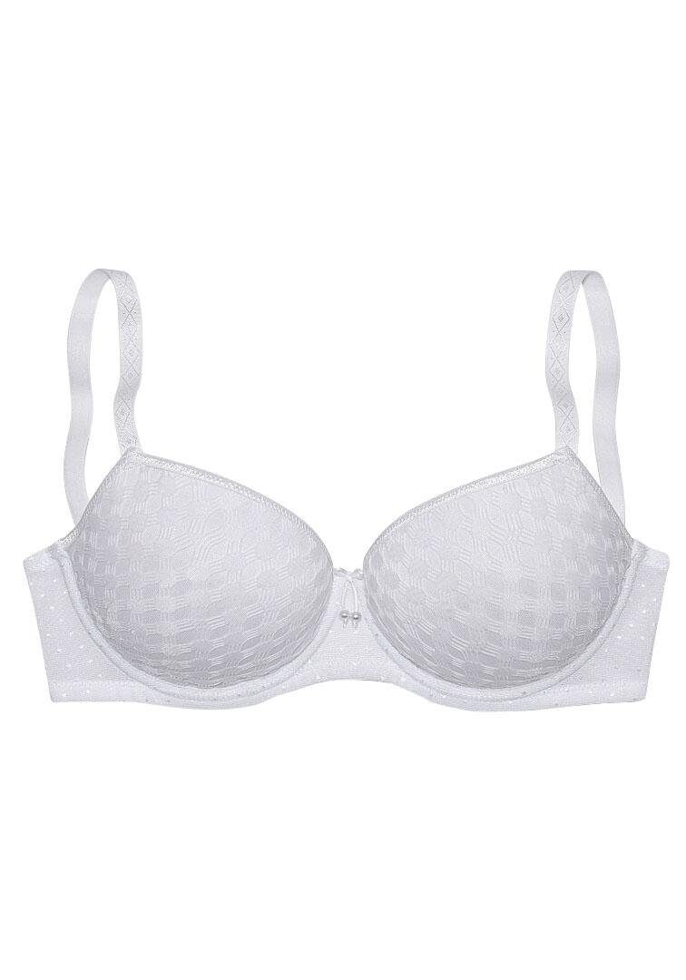 Бюстгальтер с косточками LASCANA Schalen BH, белый
Бюстгальтер с косточками LASCANA Schalen BH, белый