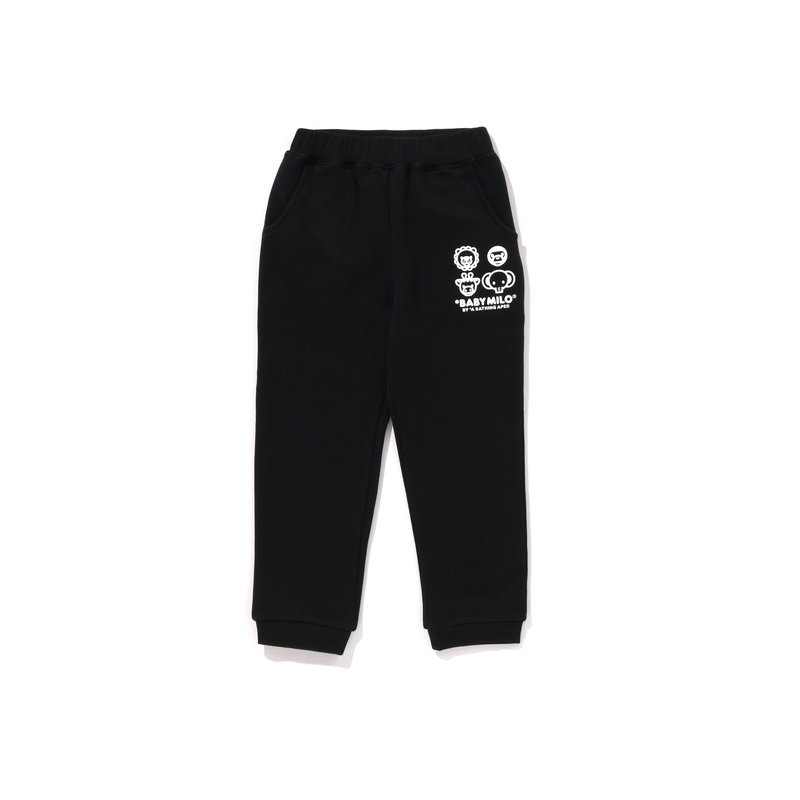 Детские вязаные спортивные штаны A BATHING APE, черные
Детские вязаные спортивные штаны A BATHING APE, черные