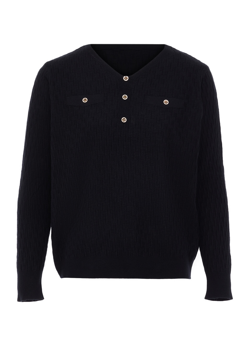 Свитер caneva Strick, черный
Свитер caneva Strick, черный