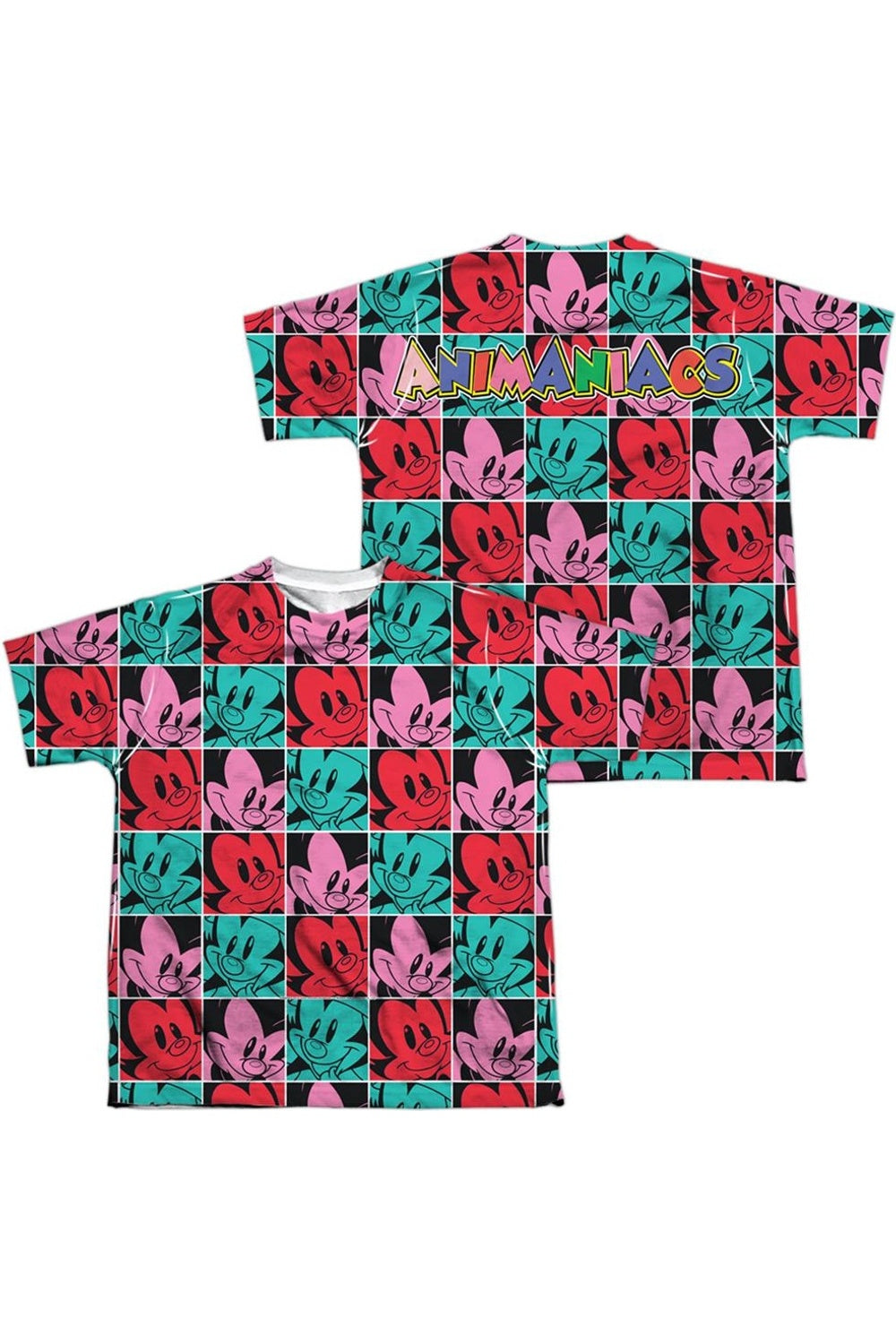 Футболка с коротким рукавом для детей Animaniacs Squares (принт спереди и сзади) Gildan, белый
Футболка с коротким рукавом для детей Animaniacs Squares (принт спереди и сзади) Gildan, белый