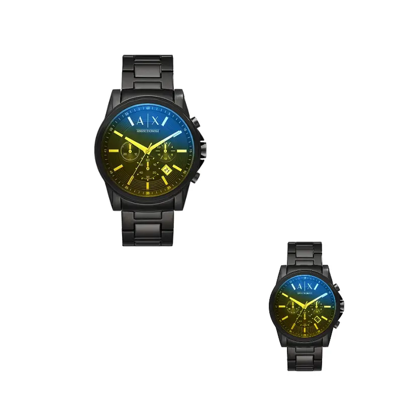 ARMANI EXCHANGE Часы AE Wrist Watch Quartz Movement Stainless Steel Strap Black Dial Men's Watch Box 
ARMANI EXCHANGE Часы AE Wrist Watch Quartz Movement Stainless Steel Strap Black Dial Men's Watch Box