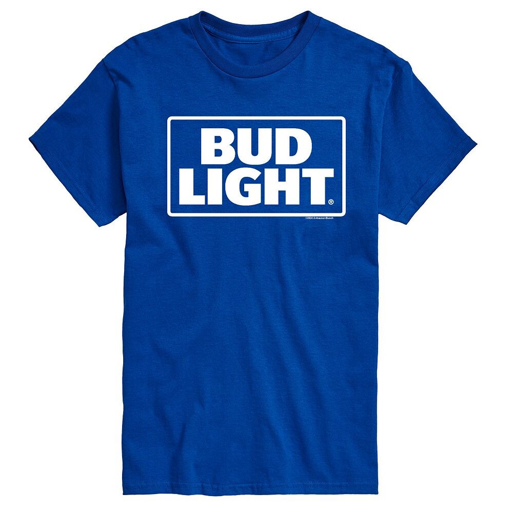Мужская футболка с графическим логотипом Bud Light Licensed Character, синий
Мужская футболка с графическим логотипом Bud Light Licensed Character, синий