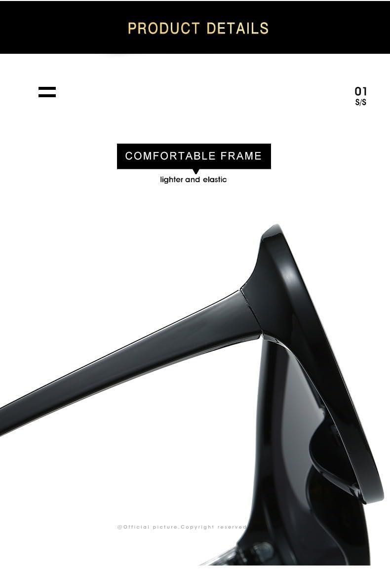 Мужские солнцезащитные очки с крупной оправой для активного отдыха, спортивные очки для вождения, женские декоративные солнцезащитные очки для вождения Generic, Multi-colored
Мужские солнцезащитные очки с крупной оправой для активного отдыха, спортивные очки для вождения, женские декоративные солнцезащитные очки для вождения Generic, Multi-colored