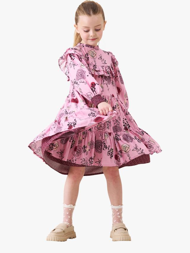 Детское платье с рюшами и принтом Angel & Rocket, Pink
Детское платье с рюшами и принтом Angel & Rocket, Pink