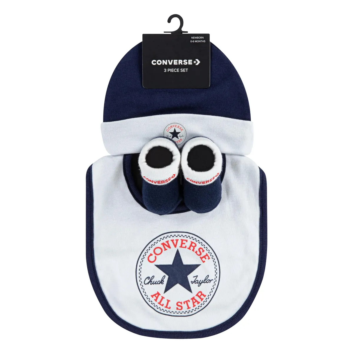 Подарочный набор Converse для новорожденных "CHUCK INFANT HAT BIB BOOTIE SET 3PC", цвет Obsidian
Подарочный набор Converse для новорожденных "CHUCK INFANT HAT BIB BOOTIE SET 3PC", цвет Obsidian