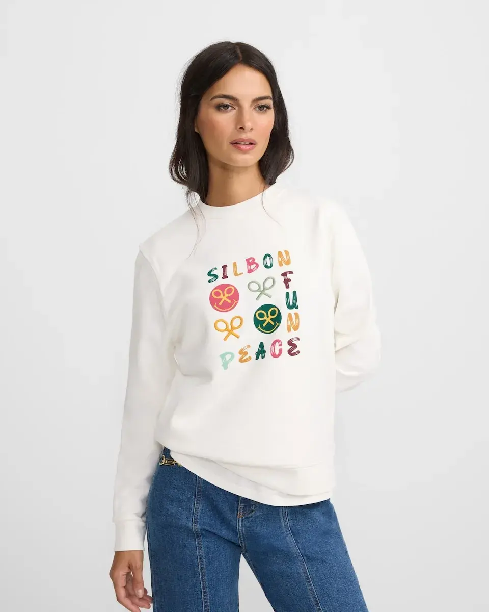 Женская толстовка Fun and Peace Silbon, светло-бежевый
Женская толстовка Fun and Peace Silbon, светло-бежевый