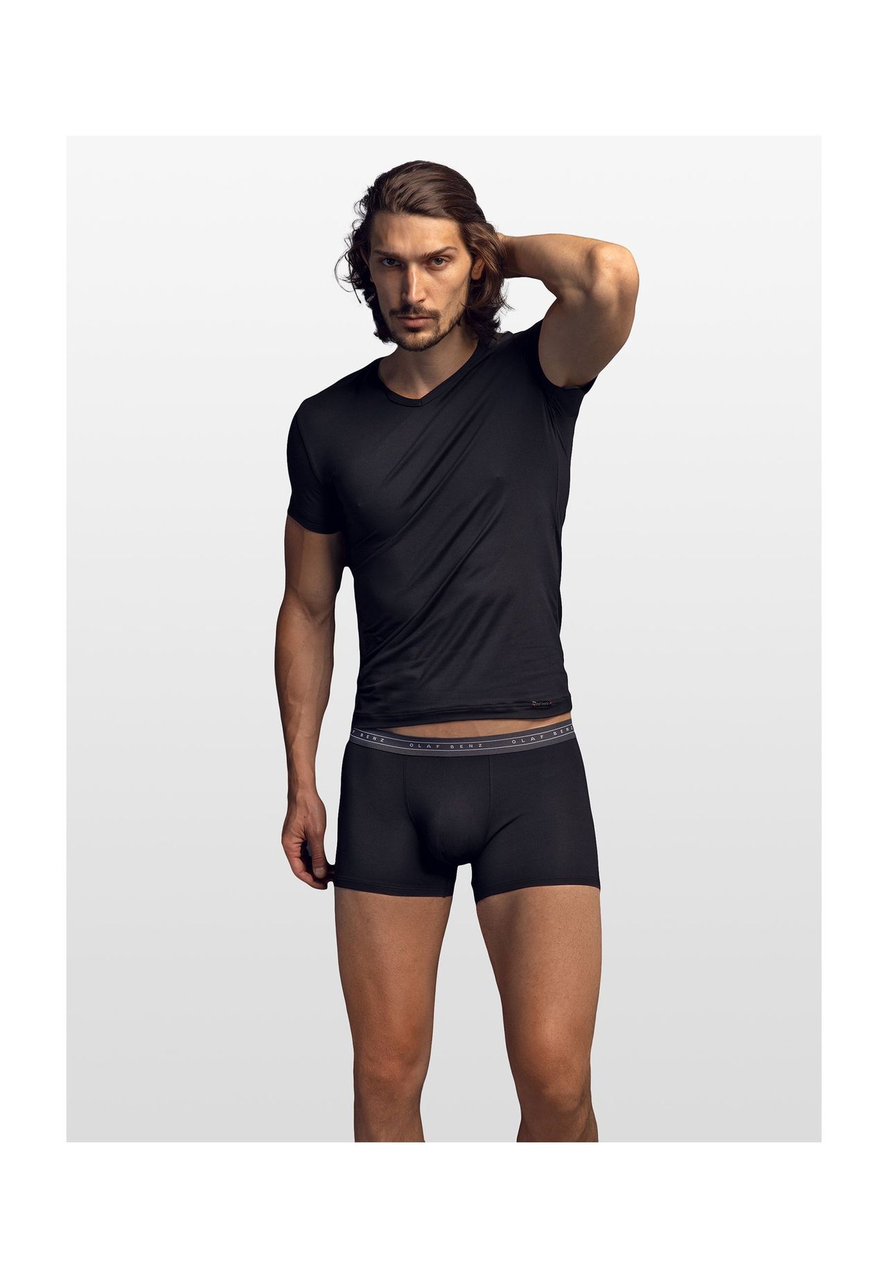 Футболка с V-образным вырезом RED 2059 Olaf benz, черный
Футболка с V-образным вырезом RED 2059 Olaf benz, черный