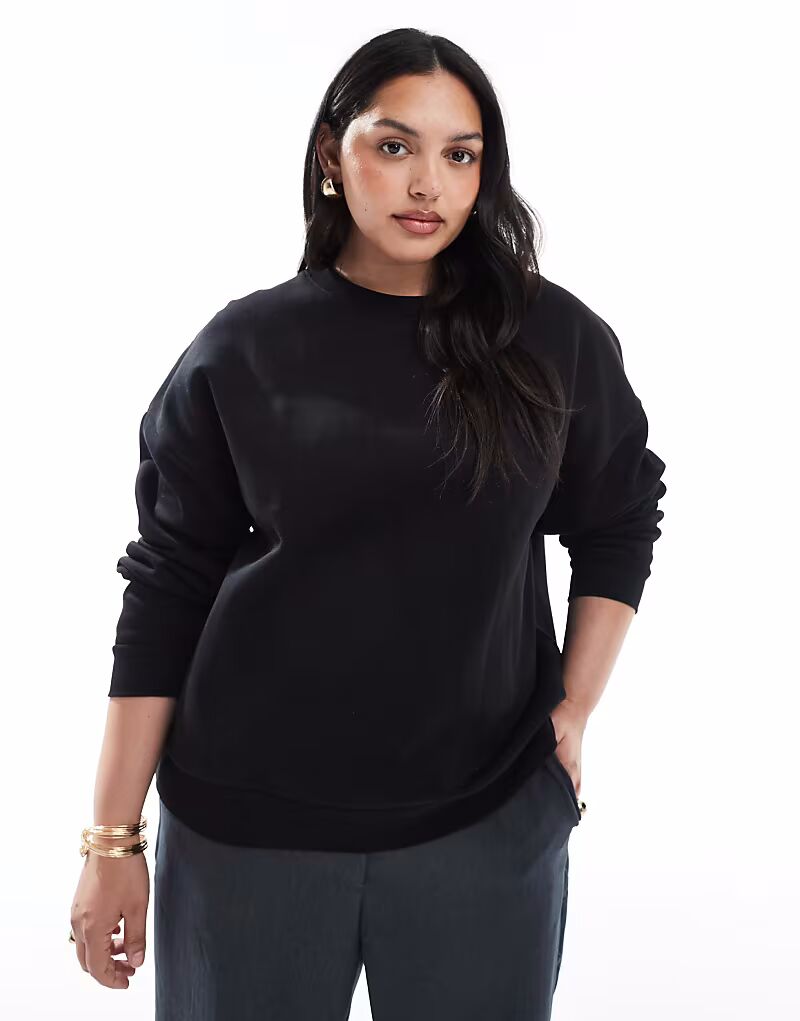 Толстовка Curve Ultimate с начесом сзади, черный цвет Asos Curve
Толстовка Curve Ultimate с начесом сзади, черный цвет Asos Curve