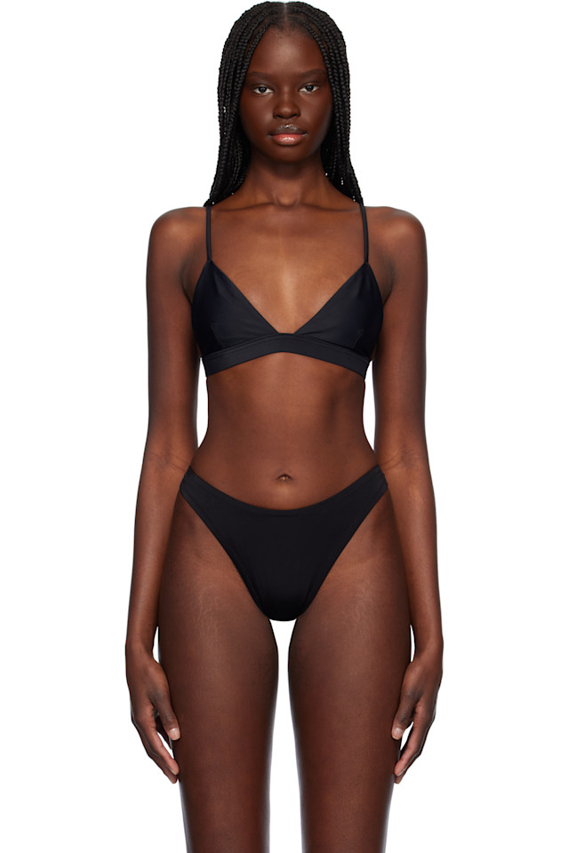 Треугольный топ бикини Cdlp, черный
Треугольный топ бикини Cdlp, черный
