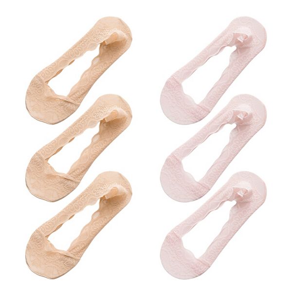 Женские носки-невидимки 6 шт, невидимая подкладка, элегантный кружевной дизайн Anna-Kaci, Pink Beige
Женские носки-невидимки 6 шт, невидимая подкладка, элегантный кружевной дизайн Anna-Kaci, Pink Beige