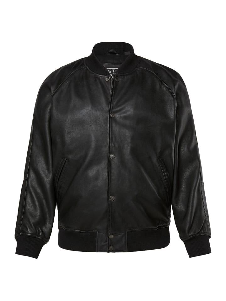 Кожаная куртка STHUGE, черный
Кожаная куртка STHUGE, черный