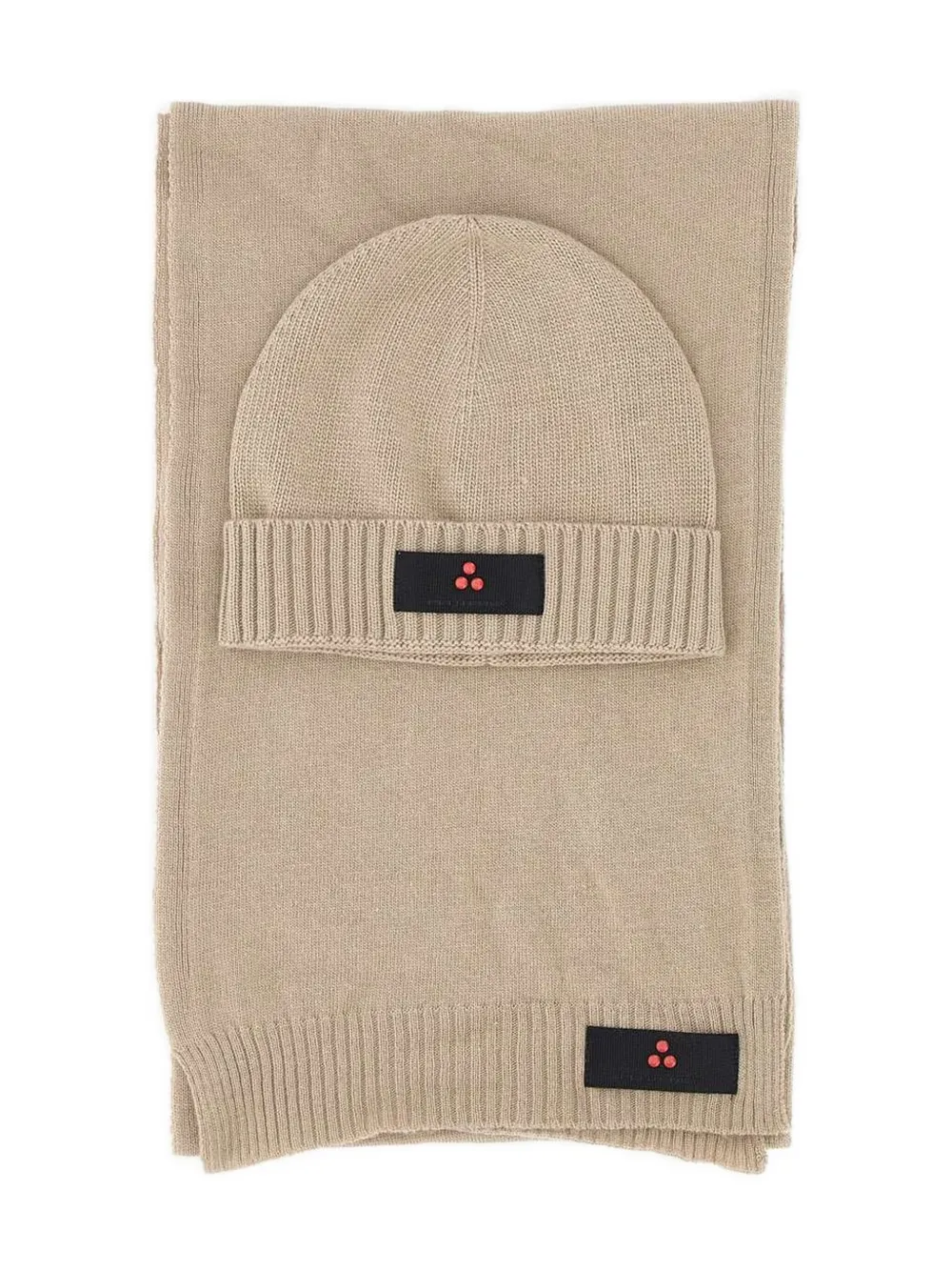 Комплект шарфов с нашивкой-логотипом Peuterey, нейтральный
Комплект шарфов с нашивкой-логотипом Peuterey, нейтральный