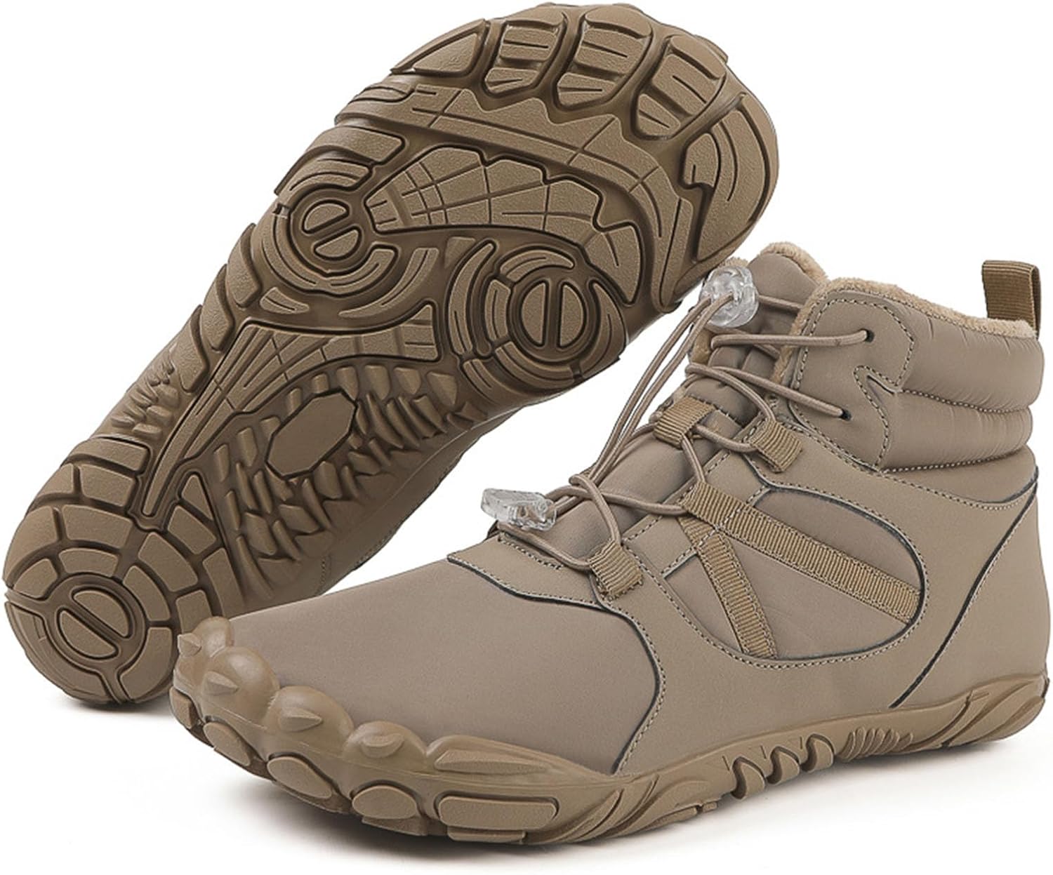 Зимние ботинки для походов для женщин и мужчин, быстро сохнущие, с широкой носочной частью, ботильоны на щиколотку, уютные тапочки с меховой подкладкой, теплые обувь Generic, хаки
Зимние ботинки для походов для женщин и мужчин, быстро сохнущие, с широкой носочной частью, ботильоны на щиколотку, уютные тапочки с меховой подкладкой, теплые обувь Generic, хаки