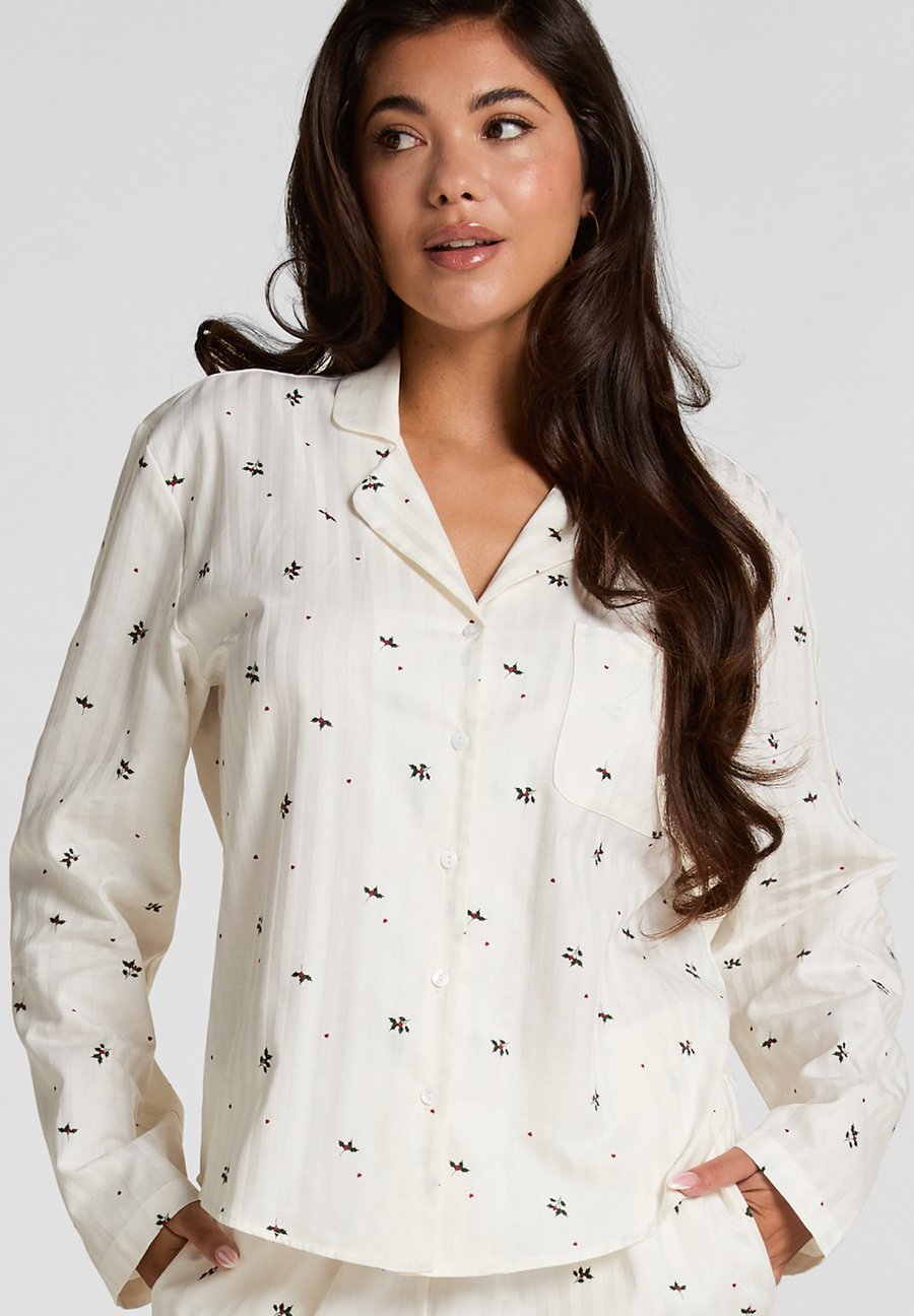 Пижамный топ Hunkemöller JACQUARD LONGSLEEVE, White
Пижамный топ Hunkemöller JACQUARD LONGSLEEVE, White
