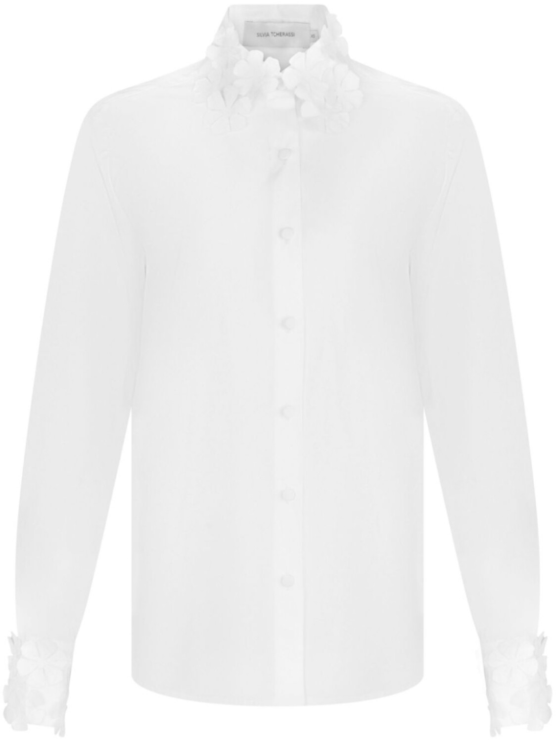 Цветочная рубашка Silvia Tcherassi, белый
Цветочная рубашка Silvia Tcherassi, белый