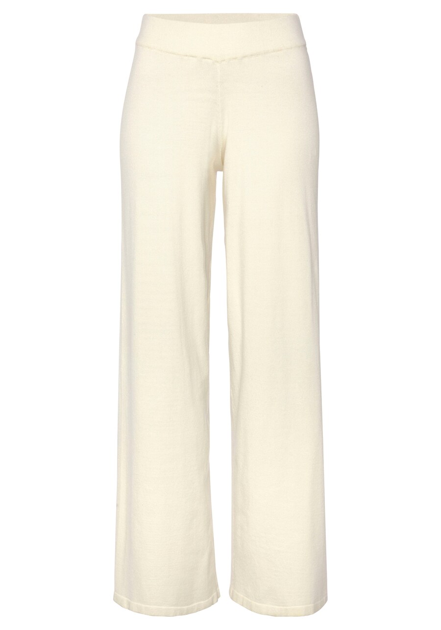 Широкие брюки LASCANA, кремовый
Широкие брюки LASCANA, кремовый