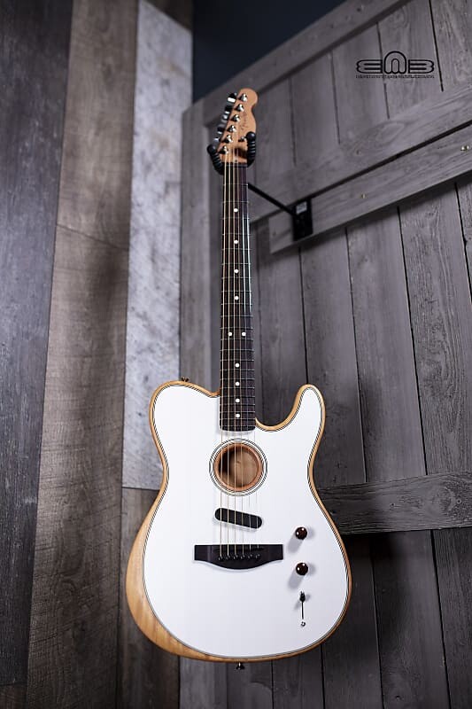 Акустическая гитара Fender Acoustasonic Player Telecaster, Rosewood Fingerboard, Arctic White Electric Guitar 0972213280
Акустическая гитара Fender Acoustasonic Player Telecaster, Rosewood Fingerboard, Arctic White Electric Guitar 0972213280