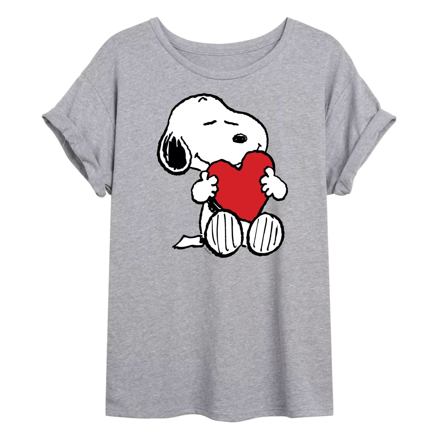 Большая футболка с объятиями на День святого Валентина для детей Peanuts Snoopy Licensed Character
Большая футболка с объятиями на День святого Валентина для детей Peanuts Snoopy Licensed Character
