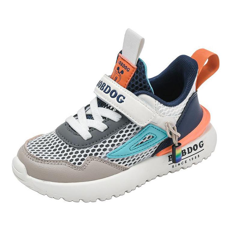 Износостойкие дышащие противоскользящие детские повседневные кроссовки Kids' BOBDOG, бежевый/темно-синий 
Износостойкие дышащие противоскользящие детские повседневные кроссовки Kids' BOBDOG, бежевый/темно-синий