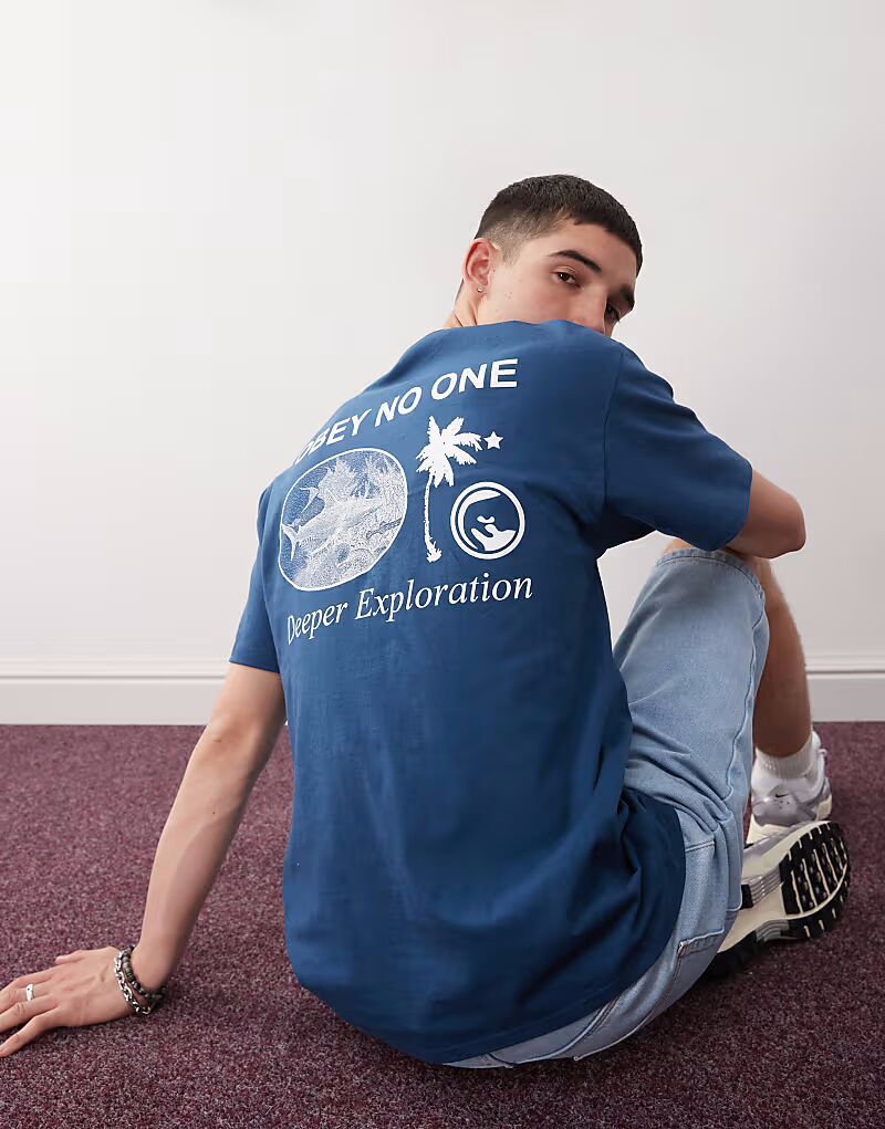 Футболка с графическим логотипом Deeper Exploration, спина синего цвета Obey, Синий, Футболка с графическим логотипом Deeper Exploration, спина синего цвета Obey
Футболка с графическим логотипом Deeper Exploration, спина синего цвета Obey, Синий, Футболка с графическим логотипом Deeper Exploration, спина синего цвета Obey