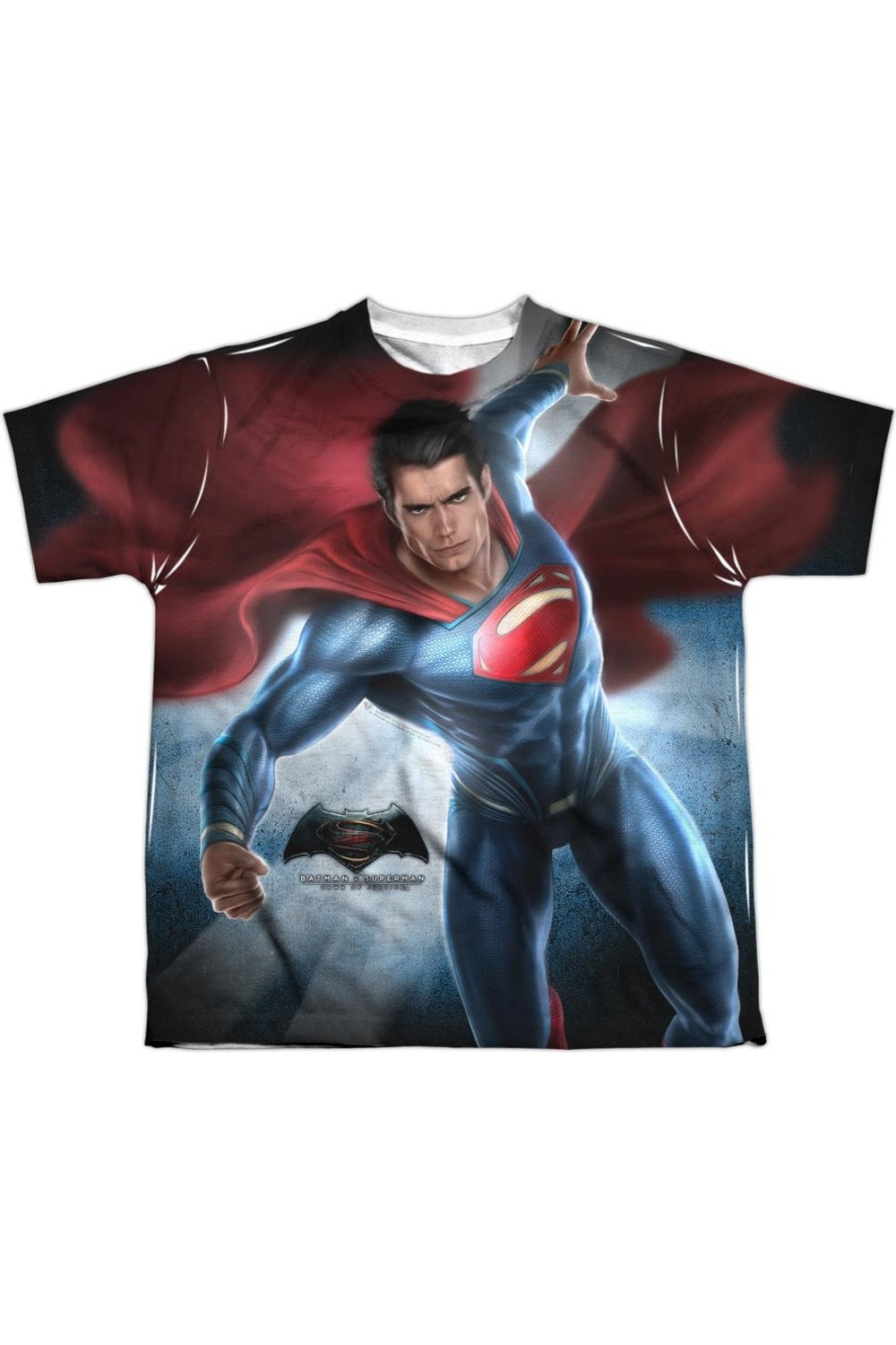 Бэтмен против Супермена: Футболка с коротким рукавом для детей с принтом Супермена Gildan, белый
Бэтмен против Супермена: Футболка с коротким рукавом для детей с принтом Супермена Gildan, белый