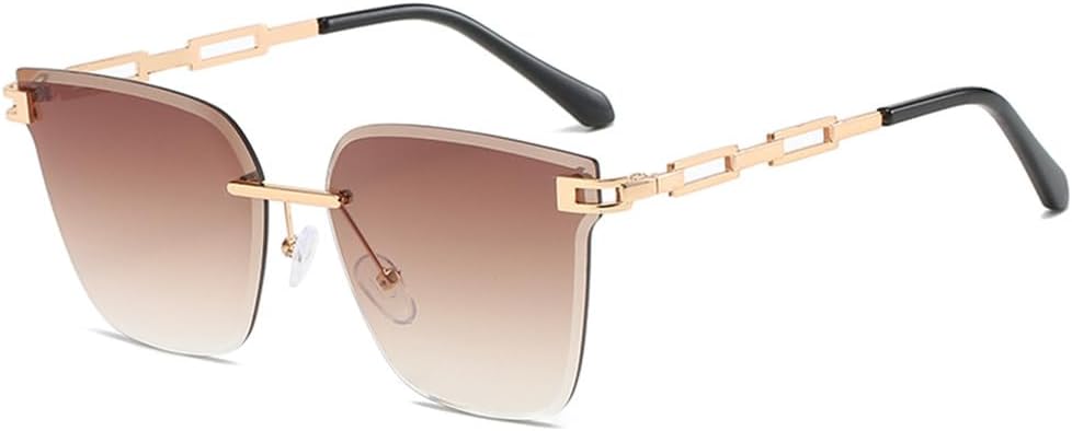 Солнцезащитные очки UV400 с защитой от УФ-излучения - без оправы, «кошачий глаз», градиентный коричневый цвет, для женщин и мужчин, для бега и занятий спортом на открытом воздухе UYPTK, 03
Солнцезащитные очки UV400 с защитой от УФ-излучения - без оправы, «кошачий глаз», градиентный коричневый цвет, для женщин и мужчин, для бега и занятий спортом на открытом воздухе UYPTK, 03