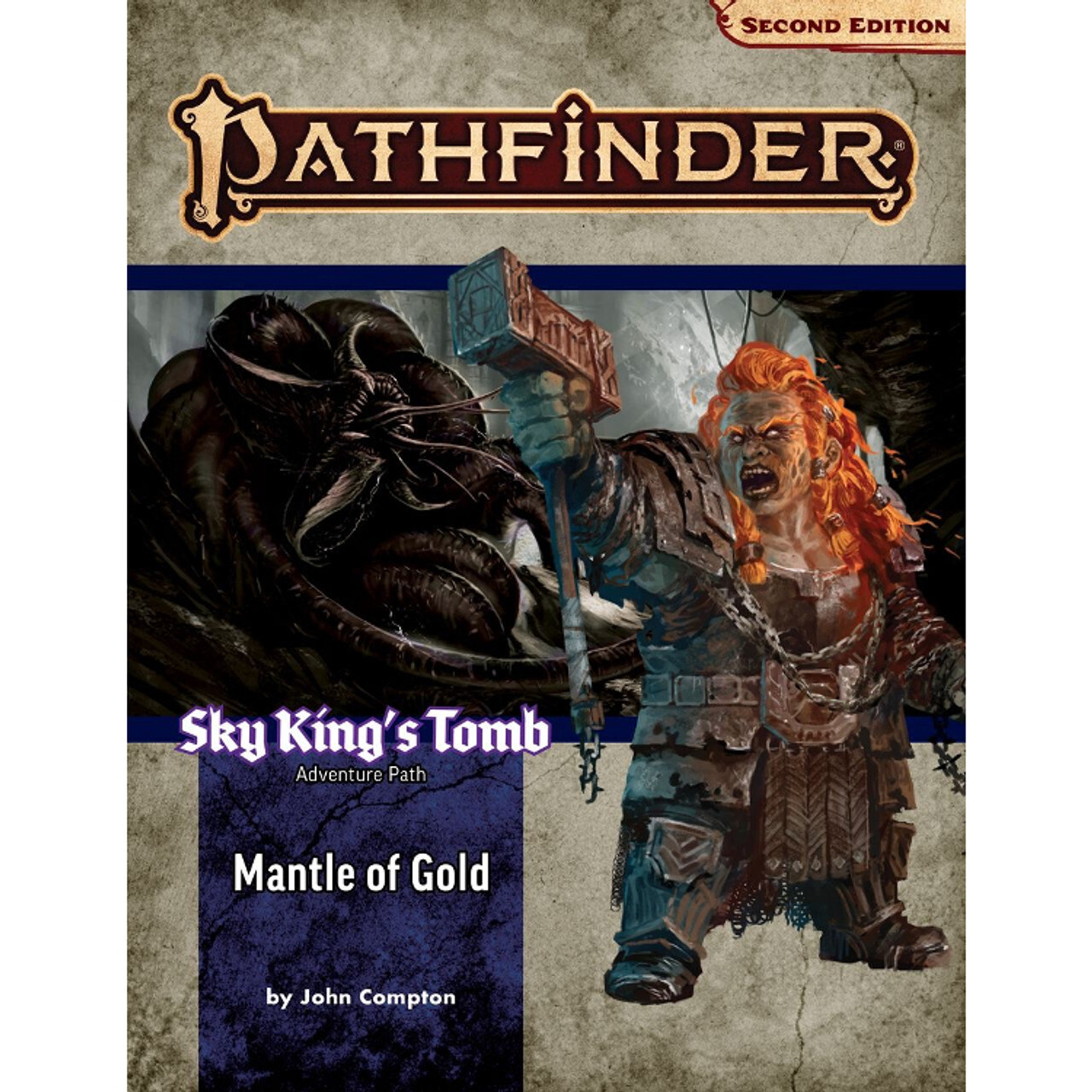 Ролевая игра Pathfinder RPG 2nd Edition: Adventure Path #193 - Mantle of Gold (Sky King’s Tomb 1 of 3)
Ролевая игра Pathfinder RPG 2nd Edition: Adventure Path #193 - Mantle of Gold (Sky King’s Tomb 1 of 3)