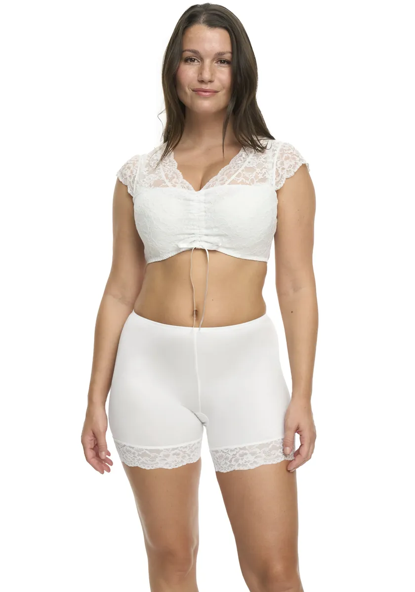 Топ-блузка Susa с нежным кружевным декором, белый
Топ-блузка Susa с нежным кружевным декором, белый