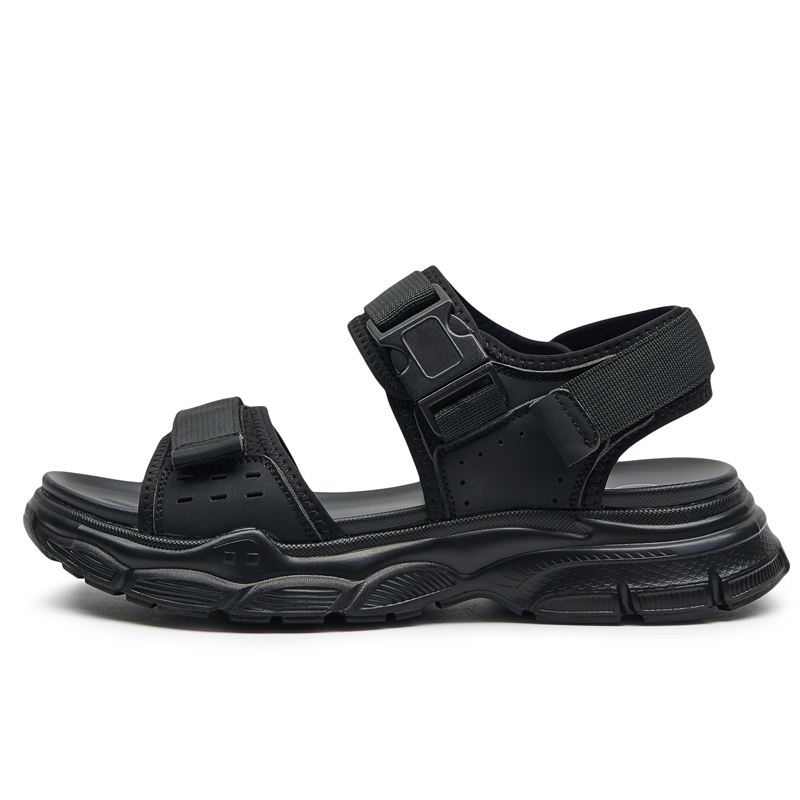 GOG Мужские пляжные сандалии на липучках черные с высотой подошвы 4 см L0924073XHT, цвет Black Height Increasing 4cm-L0924073XHT
GOG Мужские пляжные сандалии на липучках черные с высотой подошвы 4 см L0924073XHT, цвет Black Height Increasing 4cm-L0924073XHT