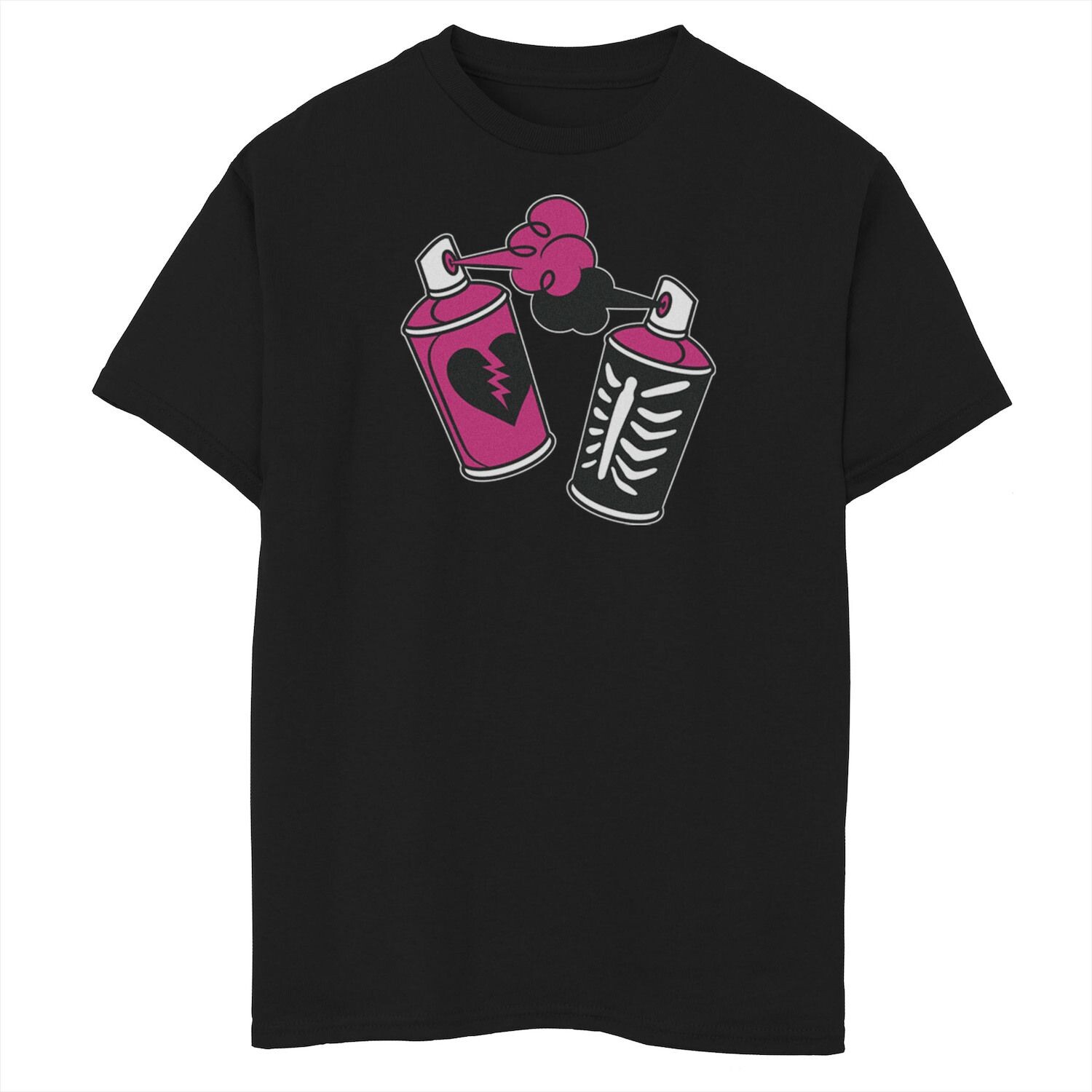 Футболка Fortnite Spray Cans для мальчиков 8–20 лет с рисунком Licensed Character, черный
Футболка Fortnite Spray Cans для мальчиков 8–20 лет с рисунком Licensed Character, черный