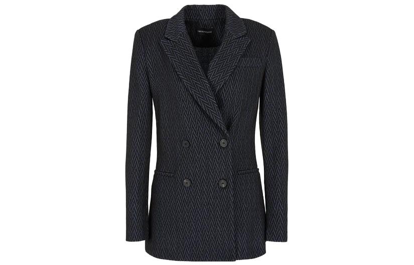 Куртка Double breasted Herringbone Blazer EMPORIO ARMANI, синий
Куртка Double breasted Herringbone Blazer EMPORIO ARMANI, синий