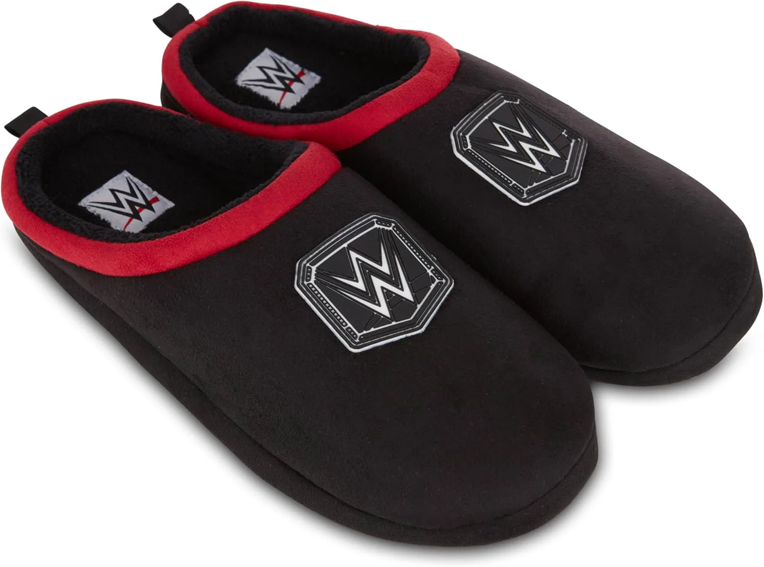 Тапочки WWE с мужским чемпионским поясом - Джон Сина, Роман Рейнс, Сет Роллинс, тапочки-кломбы с дизайном чемпионского пояса по рестлингу, черный
Тапочки WWE с мужским чемпионским поясом - Джон Сина, Роман Рейнс, Сет Роллинс, тапочки-кломбы с дизайном чемпионского пояса по рестлингу, черный