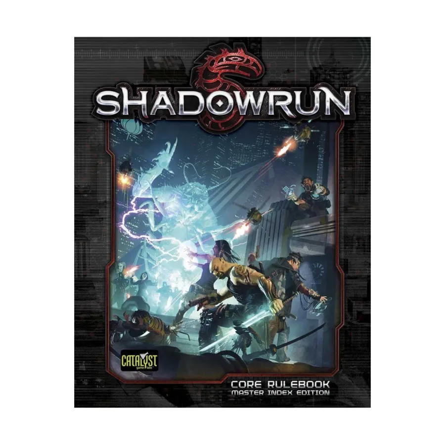 Shadowrun (5th Edition, 2nd Printing, Original Cover w/Master Index), Shadowrun (5th Edition), твердый переплет
Shadowrun (5th Edition, 2nd Printing, Original Cover w/Master Index), Shadowrun (5th Edition), твердый переплет