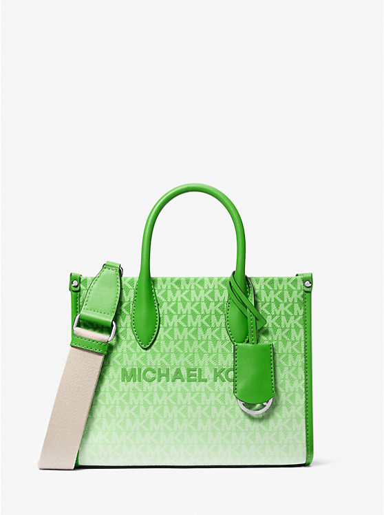 Маленькая сумка через плечо Mirella с фирменным логотипом и эффектом омбре Michael Kors, зеленый
Маленькая сумка через плечо Mirella с фирменным логотипом и эффектом омбре Michael Kors, зеленый